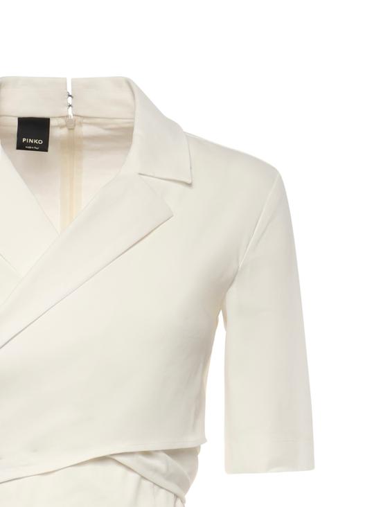 26SS 핑코 미디 원피스 106499 A34IZ05 WHITE - PINKO