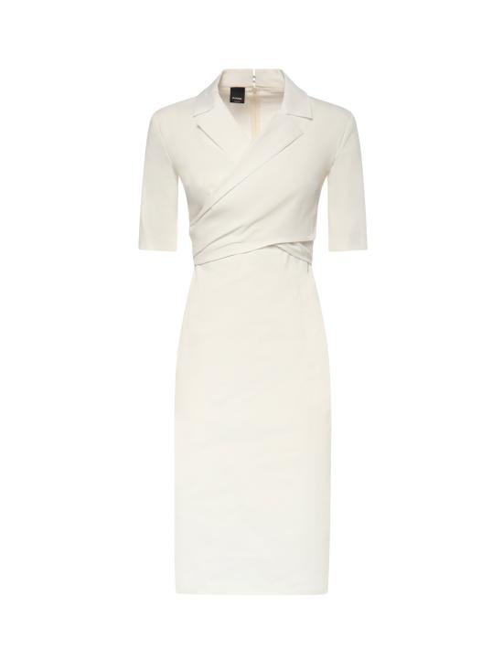 26SS 핑코 미디 원피스 106499 A34IZ05 WHITE