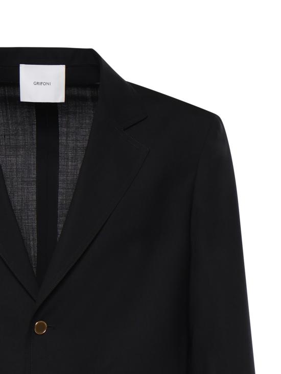 26SS 그리포니 수트 자켓 G6AB0016 99 BLACK - GRIFONI