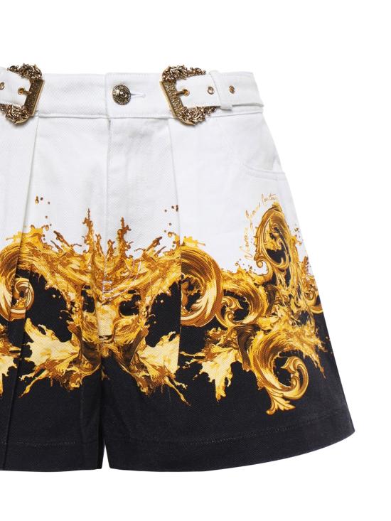26SS 베르사체 숏팬츠 80HAD55P ES163L54GL2 WHITE BLACK GOLD - VERSACE