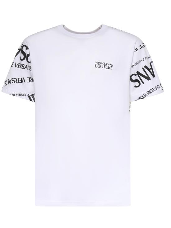 26SS 베르사체 반팔 티셔츠 80GAH6R1 JS555L02 WHITE