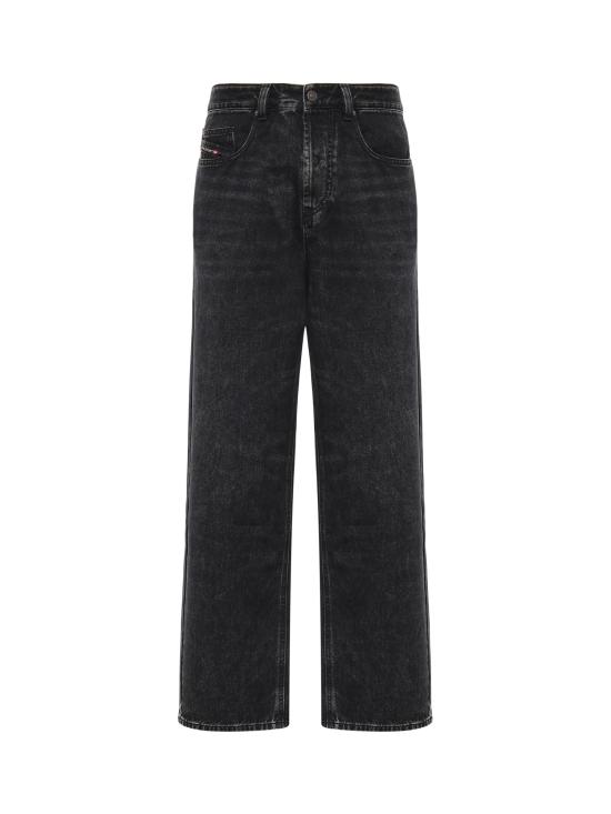 26SS 디젤 2001 D 매크로 릴렉스 핏 데님 팬츠 A11598 09P0902 BLACK