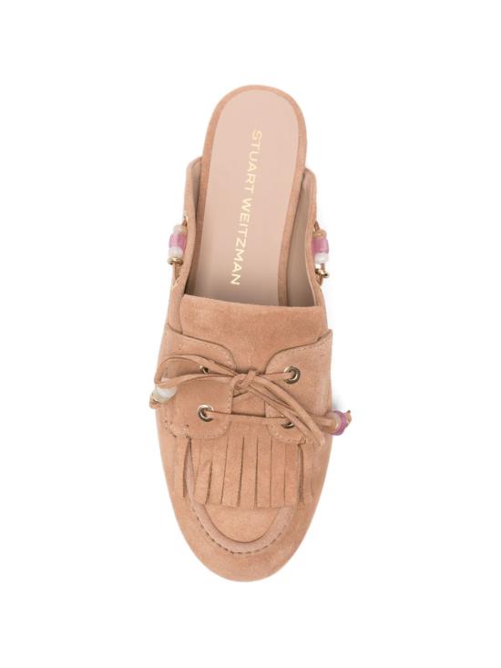 26SS 스튜어트 와이츠먼 뮬/슬리퍼 MAJORCATINSLEYMULE SPDW04 Beige - STUART WEITZMAN