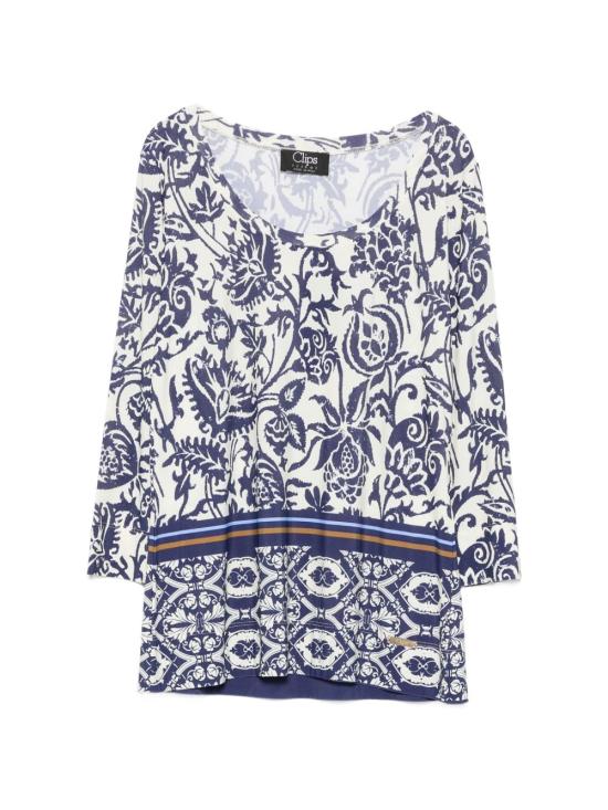26SS 클립스 긴팔 티셔츠 D5134266 81 Blue