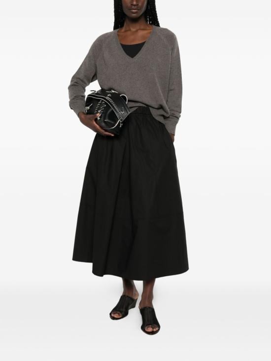26SS 안토넬리 피렌체 숏 스커트 Q9715135B 999 Black - ANTONELLI FIRENZE