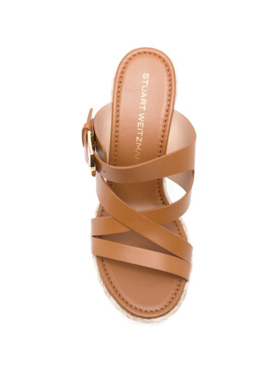 26SS 스튜어트 와이츠먼 로퍼 SAIESPADRILLEWEDGE SMOYVY Beige - STUART WEITZMAN