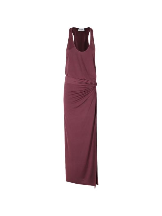 26SS 안다마네 미디 원피스 TM190147B TJP142RN Bordeaux