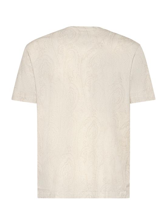 26SS 에트로 반팔 티셔츠 MRMA0002 AKG31M0096 CREAM - ETRO