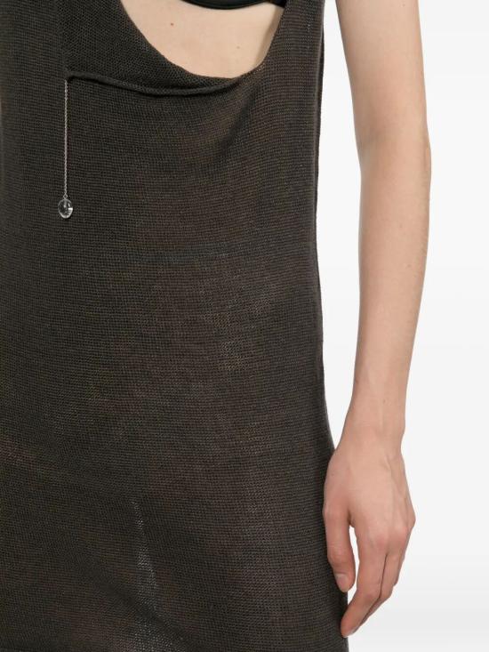 26SS 팔로마울 민소매 티셔츠 WZ0604323 BROWN DOM - PALOMA WOOL