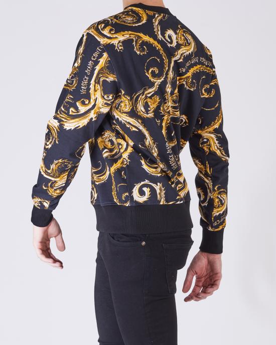  베르사체 긴팔 티셔츠 77GAI3R0 FS161 G89 NERO MULTI - VERSACE