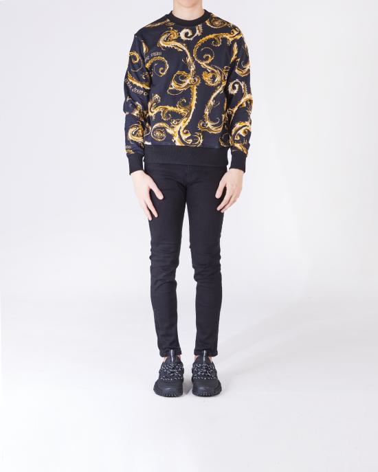  베르사체 긴팔 티셔츠 77GAI3R0 FS161 G89 NERO MULTI - VERSACE