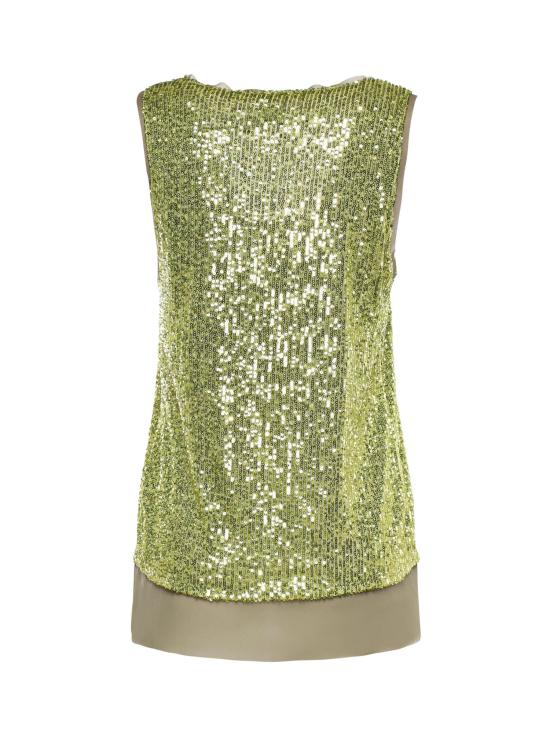 26SS 핑코 긴팔 티셔츠 107743 A3NFS69 Citron yellow - PINKO