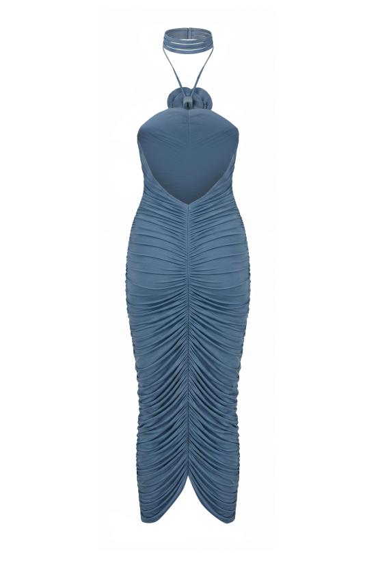 26SS 마그다뷰트림 미디 원피스 267526 Blue - MAGDA BUTRYM