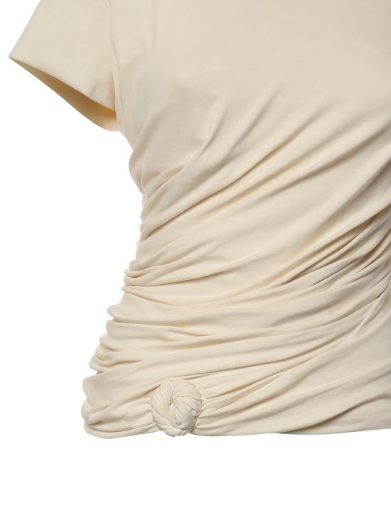 26SS 마그다뷰트림 반팔 티셔츠 168526 CREAM - MAGDA BUTRYM