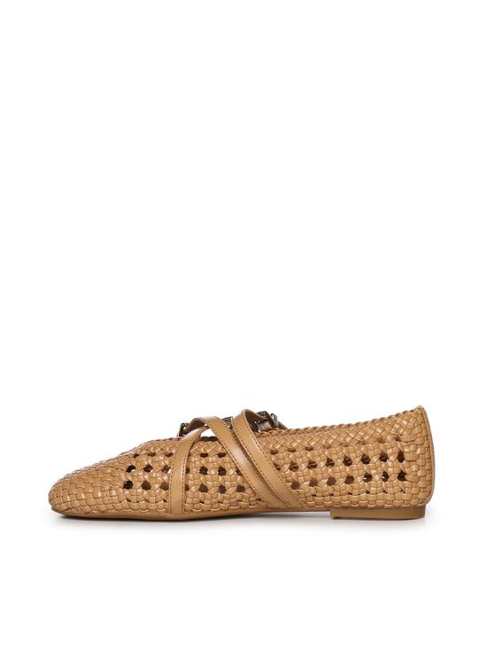 26SS 마이클 코어스 플랫 슈즈 40S6IDFP1L 198 Peanut - MICHAEL KORS