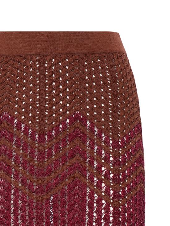26SS 아켑 롱 스커트 GOKD13082 BURGUNDY - AKEP