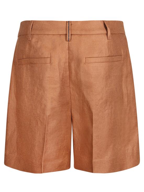 26SS 브루넬로 쿠치넬리 숏팬츠 MH527P8923 C9850 Brown - BRUNELLO CUCINELLI