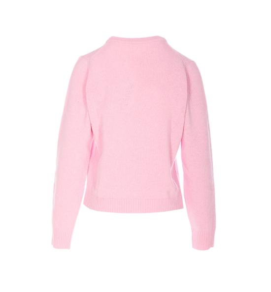 26SS 가니 그래픽 울 니트 A1070265 868 Pink - GANNI