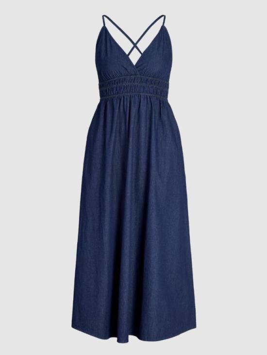 26SS 제이 제이 엑스 엑스 미디 원피스 12287864 DARK BLUE DENIM