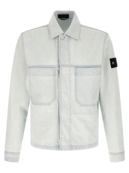 26SS 스톤 아일랜드 데님 코치 자켓 L1S144100006S00J9VJ203