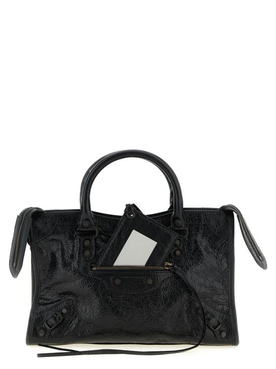 26SS 발렌시아가 토트백 8657622ACFH1000 Black