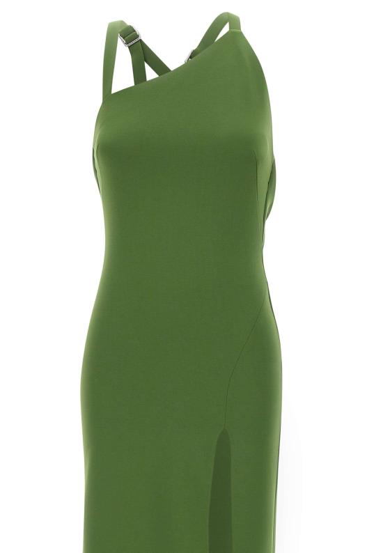 26SS 디 아티코 미디 원피스 260WCW00261 VVP002AA017 GREEN - THE ATTICO