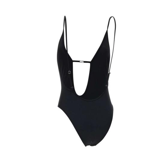26SS 디젤 원피스 수영복 A17481 0AFBC9XX BLACK - DIESEL
