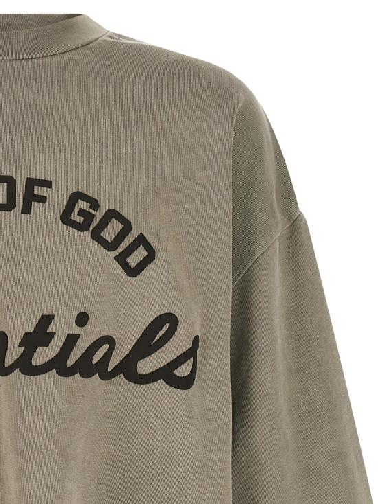 26SS 피어오브갓 탑 125SP264103FFADEDSEAL Gray - FEAR OF GOD
