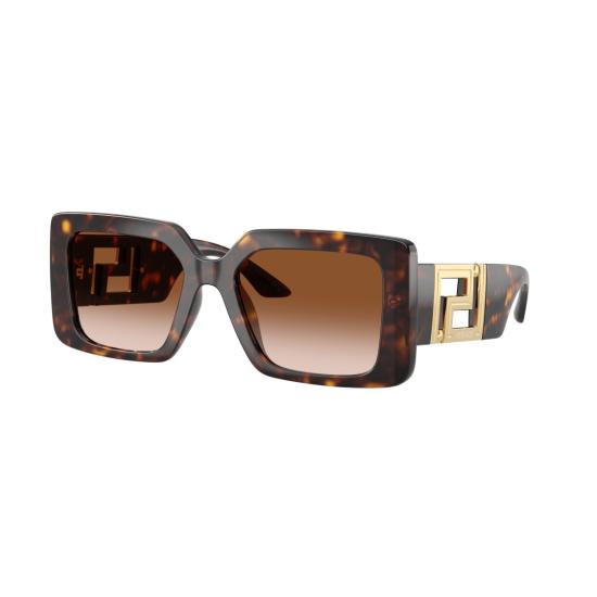 26SS 베르사체 선글라스 0Ve4505u 오버사이즈 스퀘어 프레임 - VERSACE