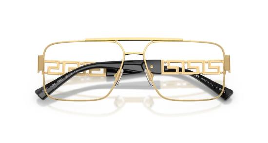 26SS 베르사체 선글라스 0Ve1308 오버사이즈 스퀘어 스틸 - VERSACE