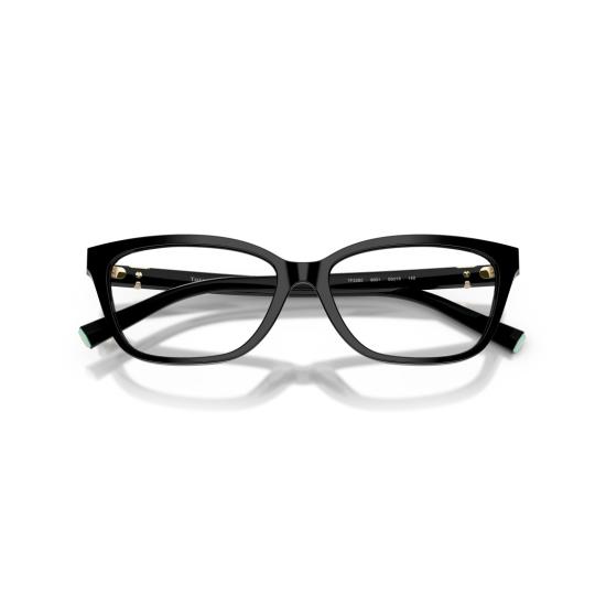 26SS 티파니앤코 선글라스 0Tf2282 직사각형 검정색 아세테이트 안경 - TIFFANY & CO
