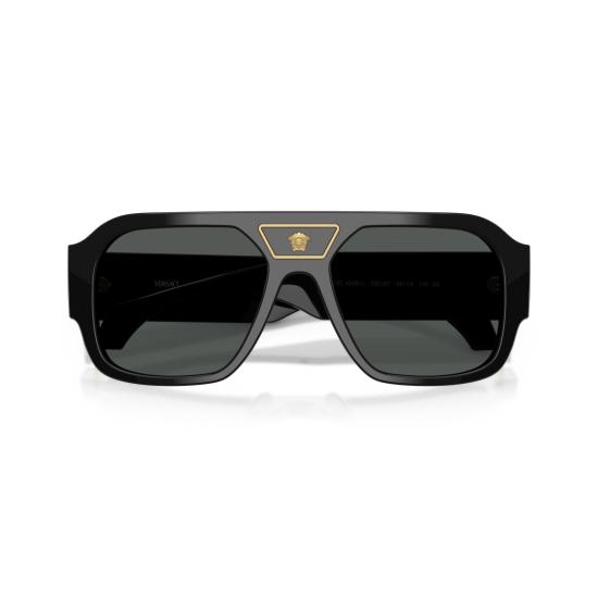 26SS 베르사체 선글라스 0Ve4508u 오버사이즈 스퀘어 프레임 - VERSACE