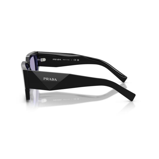 26SS 프라다 선글라스 0Pr B17s 직사각형 프레임 블랙 아세테이트 - PRADA