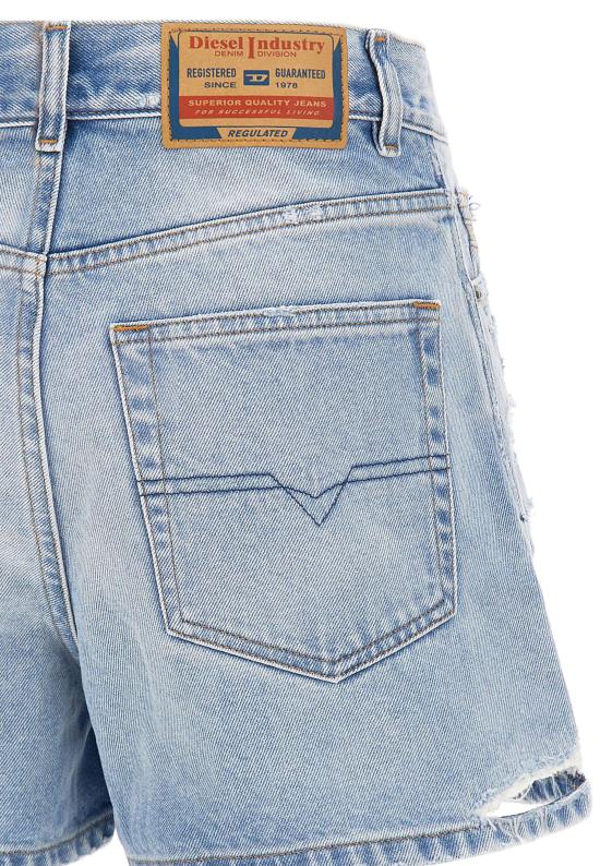 26SS 디젤 De-Helios 디스트로이드 데님 쇼츠 A22266 007DM01 LIGHT BLUE - DIESEL