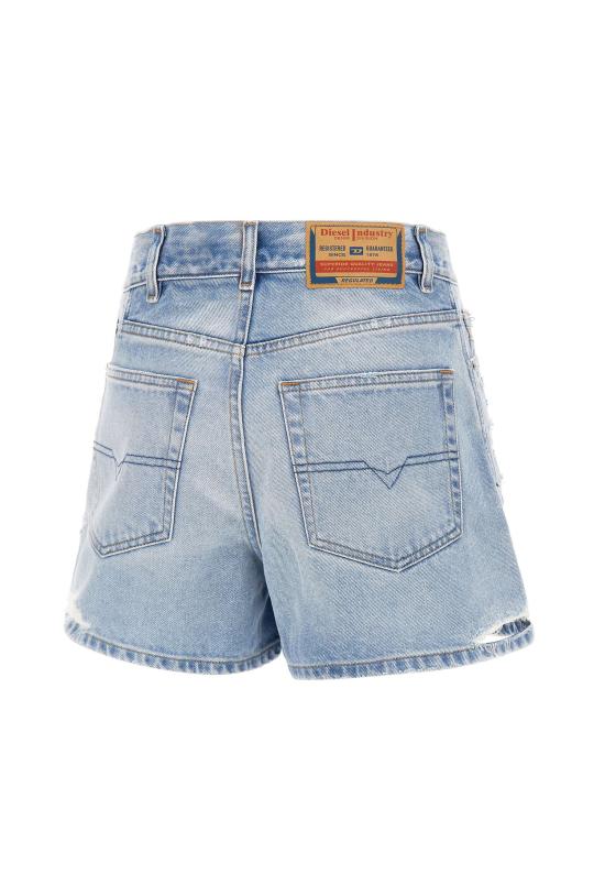 26SS 디젤 De-Helios 디스트로이드 데님 쇼츠 A22266 007DM01 LIGHT BLUE - DIESEL