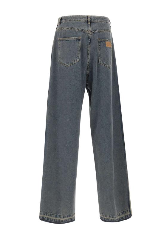 26SS MM6 메종마르지엘라 와이드레그 진 SH0LA0025 S30844963 BLUE - MM6 MAISON MARGIELA