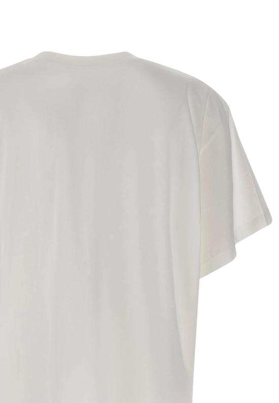26SS MM6 메종마르지엘라 코튼 티셔츠 SH0GC0032 S24312101 WHITE - MM6 MAISON MARGIELA