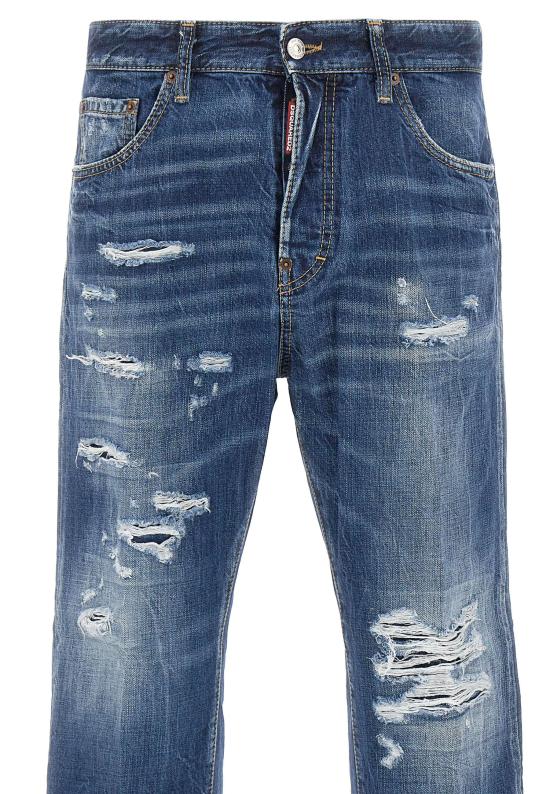 26SS 디스퀘어드2 데님 팬츠 S74LB1838 D30011470 BLUE - DSQUARED2