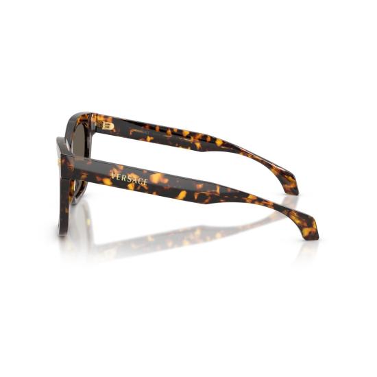 26SS 베르사체 선글라스 0Ve4511 오버사이즈 호피무늬 프레임 - VERSACE