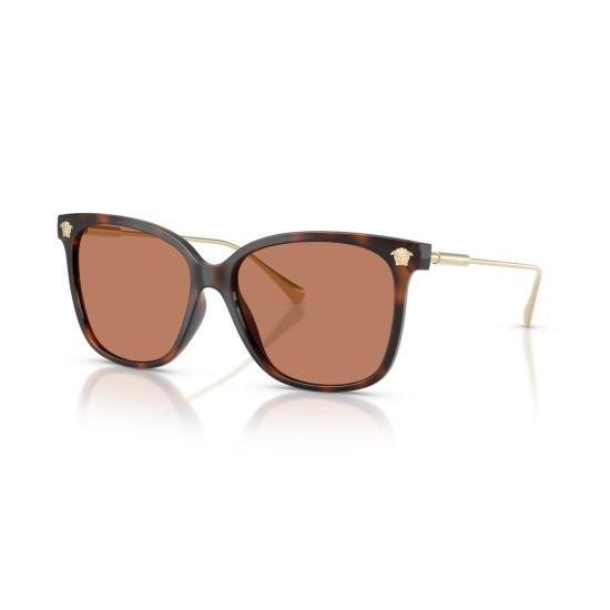 26SS 베르사체 선글라스 0Ve4507u 호피무늬 사각 - VERSACE
