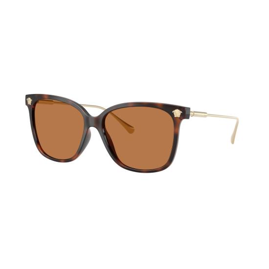 26SS 베르사체 선글라스 0Ve4507u 호피무늬 사각 - VERSACE