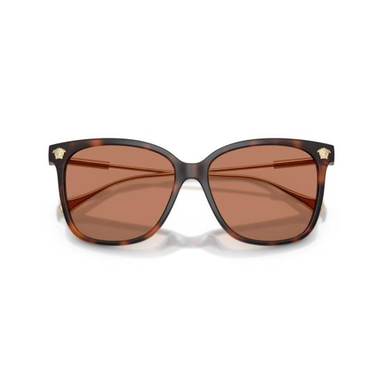 26SS 베르사체 선글라스 0Ve4507u 호피무늬 사각 - VERSACE
