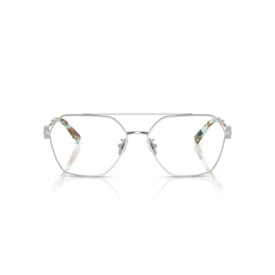 26SS 티파니앤코 선글라스 0Tf1169 기하학적 스틸 프레임 안경 - TIFFANY & CO