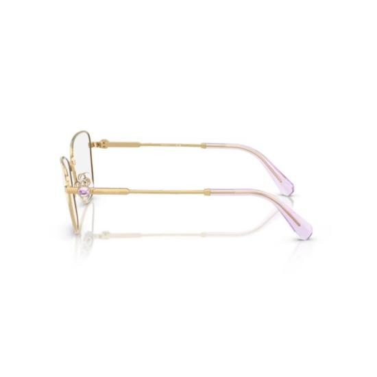 26SS 스와로브스키 안경 0Sk1018 골드톤 캣아이 안경 - SWAROVSKI