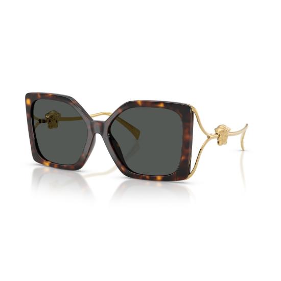 26SS 베르사체 선글라스 0Ve4502u 오버사이즈 스퀘어 - VERSACE