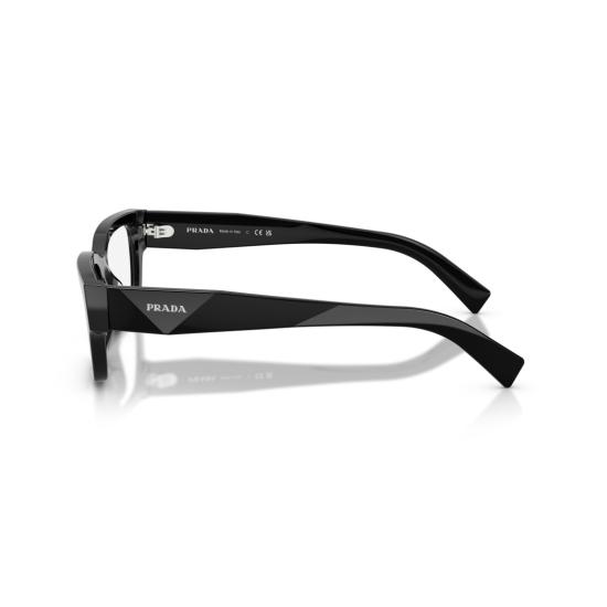 26SS 프라다 선글라스 0Pr C02v 직사각형 블랙 아세테이트 - PRADA