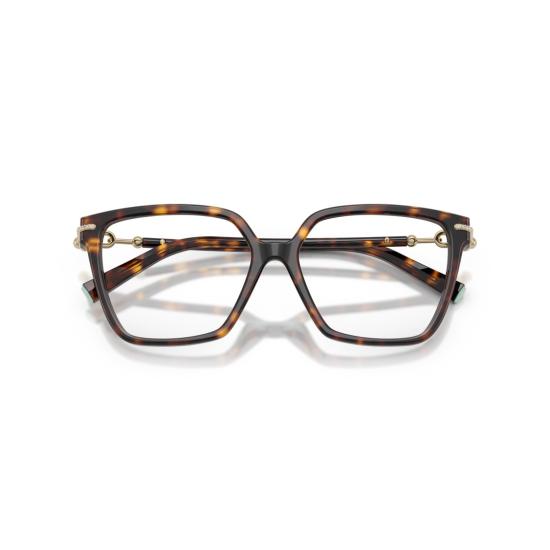 26SS 티파니앤코 안경 0Tf2290bu 볼드 오버사이즈 스퀘어 프레임 호피무늬 안경 - TIFFANY & CO