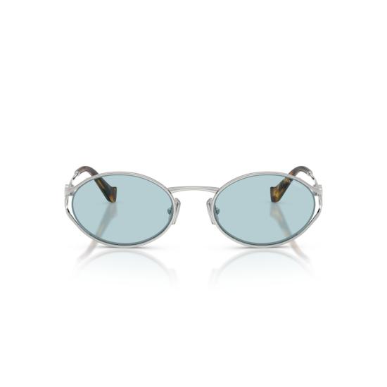 26SS 미우미우 선글라스 0Mu 52Ys 타원형 블루 틴트 - MIU MIU