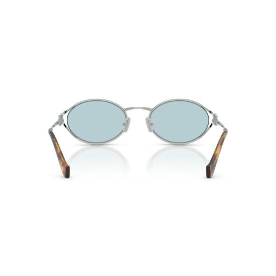 26SS 미우미우 선글라스 0Mu 52Ys 타원형 블루 틴트 - MIU MIU
