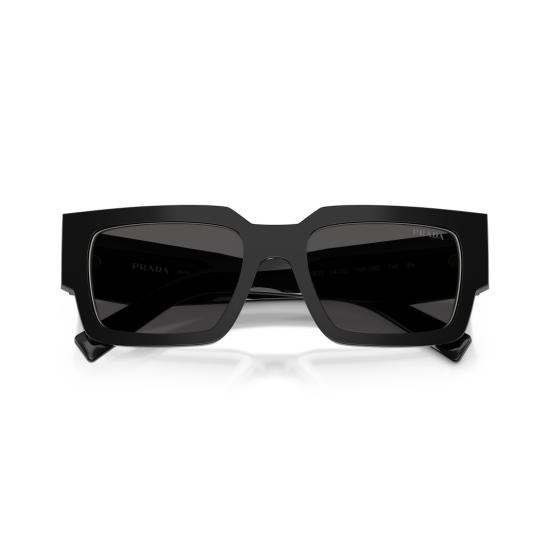 26SS 프라다 선글라스 0Pr B17s 직사각형 블랙 아세테이트 - PRADA